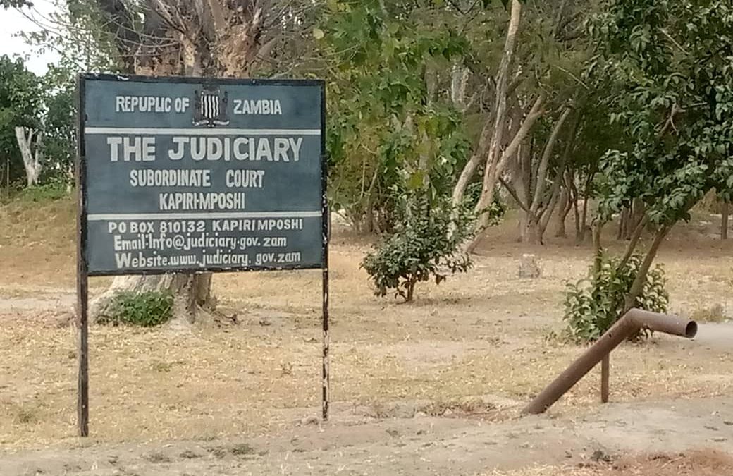 KAPIRI MPOSHI MAGISTRATES’ COURT SENDS 21 YR OLD MAN TO PRISON FOR UNLAWFUL DRUG TRAFFICKING.